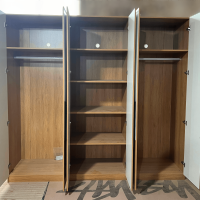 MARFA – Armoire 6 portes chêne blanc