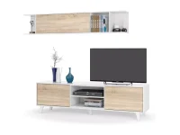 DENNIS Meuble Tv + avec Etagere murale – Image 3