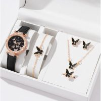 5pcs/set Women's Watch Jewelry Set