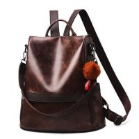 Sac à Bandoulière En Cuir Souple Femme
