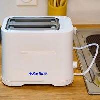 GRILLE PAIN SURFLINE T353WS BLANC 2 FENTES 700W