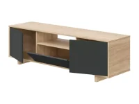 Célia meuble tv gris chene L160 cm – Image 4